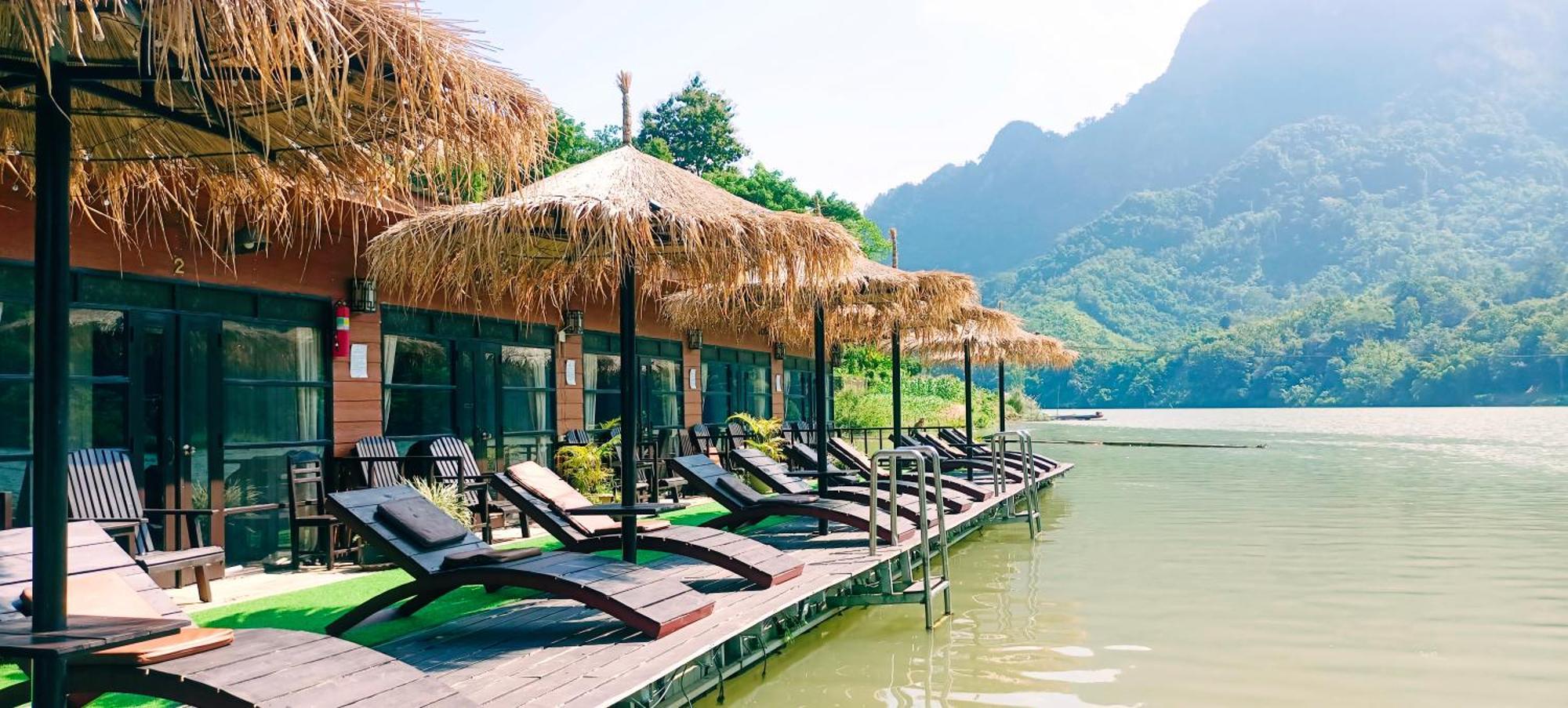 Ou River House Nongkhiaw Exterior foto